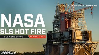 Watch NASA fire up SLS for the first time!
