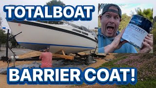 TotalBoat Total Protect Barrier Coat Application