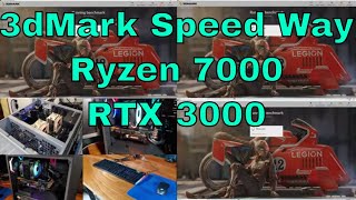 3dMark Speed way: Ryzen 7700X + RTX 3060Ti