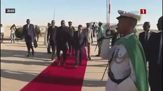 Le Premier Ministre, Monsieur Ousmane SONKO, est arrivé ce dimanche 12 janvier 2025 en Mauritanie.