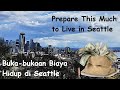 How Much You Need to Live in Greater Seattle Area | Things to Know (English subtitle available)