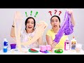 SLIME COM BATALHA DE POP IT TOYS! ★ Desafio Super Divertido de Fidget Toys com a Mamãe Fabi