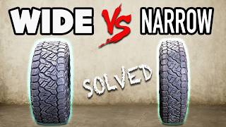 Wide VS Narrow Tires, SHOCKED BY CONCLUSIVE  RESULTS - Questions Answered w/ Scientific Experiments