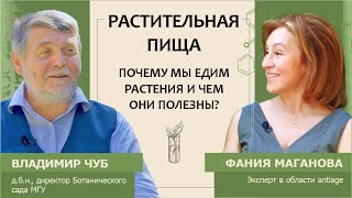 Владимир Чуб: Растительная пища. Почему мы едим растения и чем они полезны?