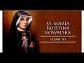 Saint of the day - Maria Faustina Kowalska - Oct 5 #saintoftheday #catholic #christianity