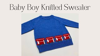 Momorii |Baby Boy Knitted Sweater - Momorii