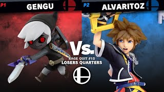 rage quit#10 Alvarito VS Gengu  losers quarters