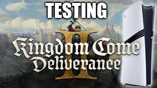 PS5 Pro: Kingdom Come: Deliverance II Tested! - THIS LOOKS AMAZING!