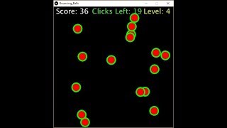 Bouncing Balls Game Creation (With Processing)
