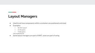Part 5 | Layout Managers and the contentPane | Java GUI Tutorial