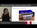 visual support strategies for individuals with asd session 2 part 4 using an object cue schedule