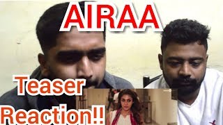 Airaa Teaser reaction by Cine Buddy - Tamil | Nayanthara 2019 Lady Superstar semma perfect !!!!
