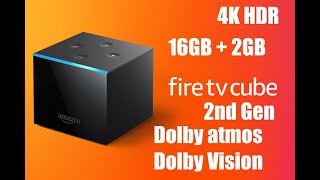 2020 4K Fire TV Cube | 16GB + 2GB DDR4 | Dolby Atmos + Vision | 4K HDR