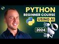 Python Tutorial for Beginners (2024) - Complete Course with AI Tools & Best Practices