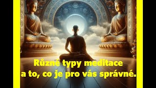 Různé typy meditace a to, co je pro vás správné. Ram Jain.