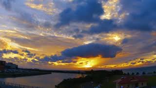 SUNSET Timelapse - 沖縄県豊見城市豊崎  2023.12.19