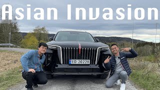 Hongqi E-HS9 Test Drive | Large 7-Seat Electric SUV | The Asians Are Coming!