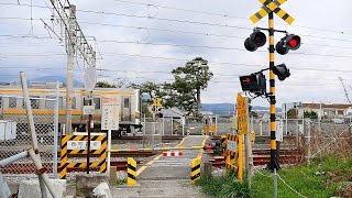 JR 東海道本線【No.70】西町踏切・通過・走行映像　静岡県沼津市