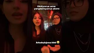 Dinliyoruz ama yargılamıyoruz akımı (arkadaşlığımız bitti) #keşfetbeniöneçıkar #keşfett #youtube