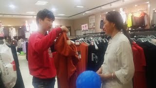 Back-to-school shopping - by Chinese rural housewife for her son, 484 yuan for two looks, worth it?