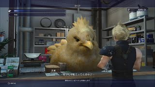 【Steam版 FF15】FF7化 \u0026 店員とNPCをチョコボ化【FINAL FANTASY XV】