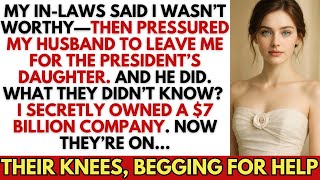 My In-Laws Made Him Leave Me For A President’s Daughter—Unaware I Owned The $7B Firm They Now Beg