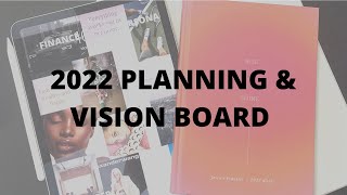 HOW TO VISION BOARD FOR 2022, SET ACHIEVABLE GOALS, STAY ORGANISED