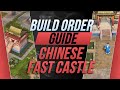 Age of Empires 4 - Chinese Fast Castle Build Order