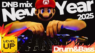 🍄 DRUM & BASS BANGERS: 🧨 New Year 2025 | LIVE MIX | 🕹️ Mefjus, Burr Oak, Pythius, Kayzo| ✨ DNB