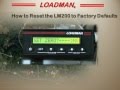 How To Reset the LM200 To Factory Defaults