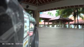 Damien's Yokomo DIB CS 1.3 - In-Car Camera View (18th May 2014)