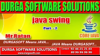 Corejava Java || swing part - 2 by Ratan