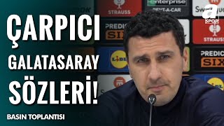 AZ Alkmaar Teknik Direktörü Maarten Martens'ten Çarpıcı Galatasaray Sözleri! / A Spor