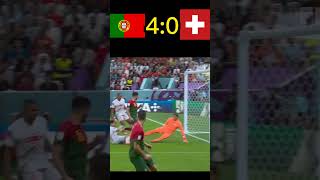 Portugal vs Switzerland Fifa World Cup #shorts #football #hightlights #ronaldo