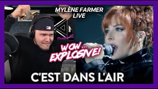 Mylène Farmer Reaction C'est dans l'air LIVE (EXPLOSIVE DANCE!) | Dereck Reacts