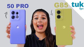 Edge 50 PRO vs Moto G85 Qual é a melhor opção para COMPRAR em 2025? comparativo