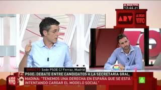 Pregunta a Eduardo Madina (PSOE): ¿monarquía o República?