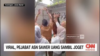 Viral, Pejabat ASN Sawer Uang Sambil Joget