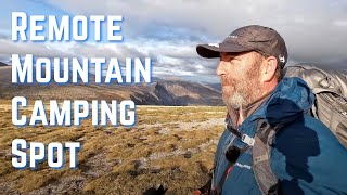 Overnight Wild Camping Trip | Remote Mountain Spot | MLD Duomid Tent.