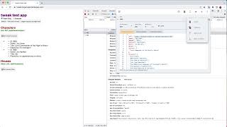 How to intercept and mock a request with tweak
