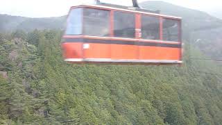 雲辺寺ロープウェイからの風景