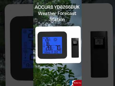 ACCUR8 Weather Forecast Station YD8266BUK #shorts #shortsvideo #weather #topgun