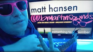 something to remember - Matt Hansen Guitar Tutorial (Beginner Lesson!)