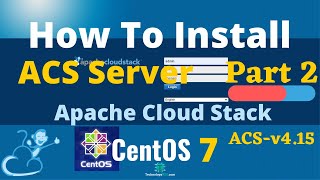 How To Install Apache Cloud Stack Management Server v4.15 Mysql 8 On Centos 7
