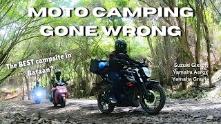 Looking for the BEST motocamping spot in Bataan? | Suzuki Gixxer 155 | Bilangin ang aberya!