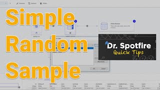 Simple Random Samples in Spotfire
