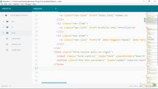 Bootstrap 4 Projects : Building Our Header and Navigation | packtpub.com