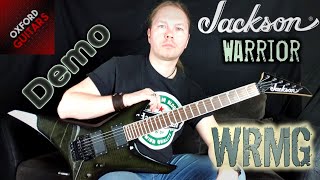 Jackson WRMG Warrior guitar demonstration