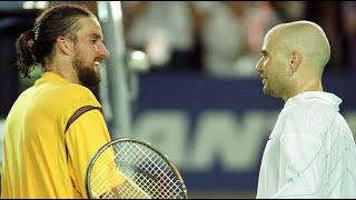 Andre Agassi vs Patrick Rafter 2001 Australian Open SF Highlights