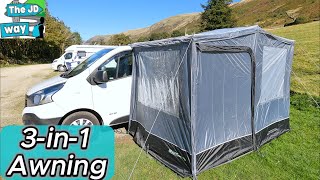 Outdoor Revolution CAYMAN Sun Canopy Awning - Campervan - The JD Way